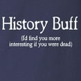 thumbnail image 3 of CafePress - History Buff I'd Find You Mor Long Sleeve Dark T S - Long Sleeve Dark T-Shirt, 3 of 4