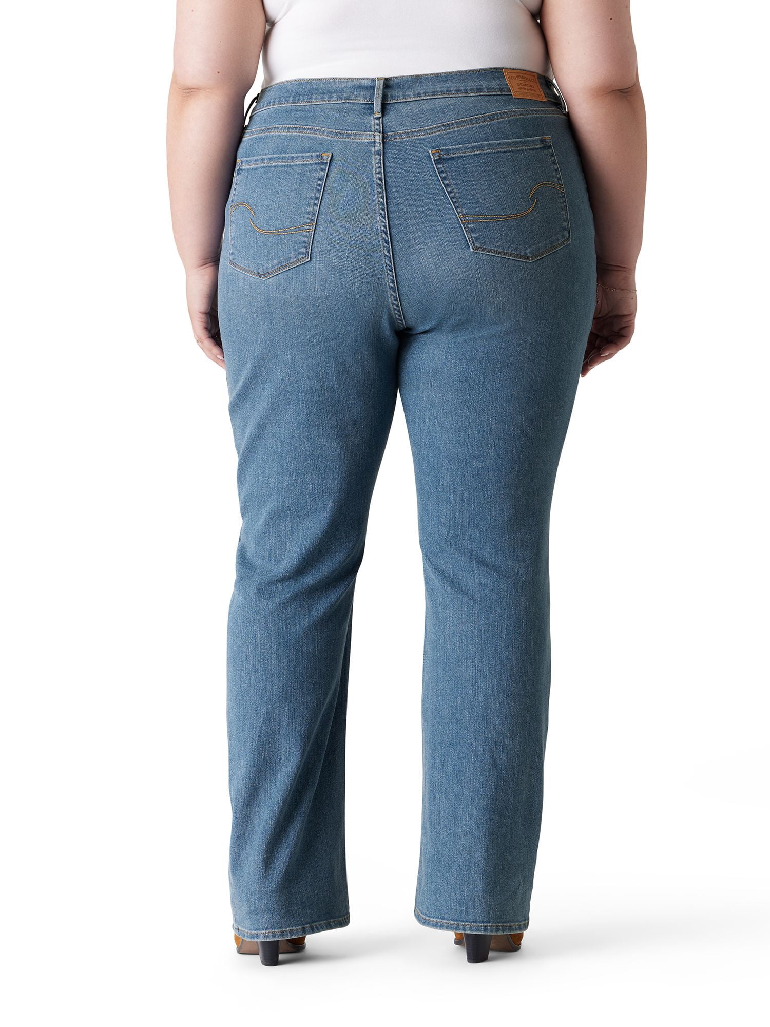 Levi Strauss Signature Women's and Women's Plus High Rise Bootcut Jeans