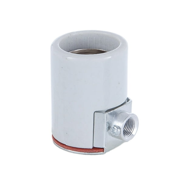 B&P Lamp® Edison Size Porcelain Socket With Side Outlet