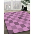 thumbnail image 2 of Ahgly Company Indoor Rectangle Patterned Violet Purple Novelty Area Rugs, 5' x 7', 2 of 6