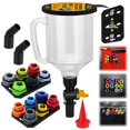 thumbnail image 1 of Juego de aceite refrigerante Funnel Kit ELEAD de 1,5 L, 18 piezas, 1 of 9