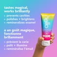 thumbnail image 4 of hello Unicorn Sparkle Kids Toothpaste with Fluoride, Bubble Gum, 119 g Tube, 4 of 8