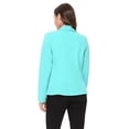 thumbnail image 3 of Women's Casual Long Sleeves Office Workwear Solid Blazer Jacket S-3XL, 3 of 5