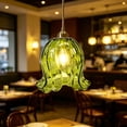 thumbnail image 5 of Elegant Decorative Glass Lamp Shade Small Lampshades Pendant Light Cover For Lamps Chandelier Fixture Lighting Furniture Protection 6.3X5.1", 5 of 5