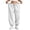 White -BU27, variant on Nestiefly Petite Sweatpants For Women Trendy Elastic Waist Bottom Lounge Pant Lightweight Baggy Joggers With Pocket 2026 Black S
