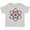 AC-Heather Grey, variant on Science Atom Cute Physicist Boys or Girls Toddler T-Shirt