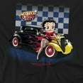 thumbnail image 2 of Betty Boop T-Shirt Hot Rod Boop Unisex Graphic Tee For Men & Women, 2 of 7