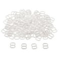 thumbnail image 1 of 100Pcs Bra Strap Lift Adjuster Slider Hook /8 Sewing Craft Clear, 1 of 9