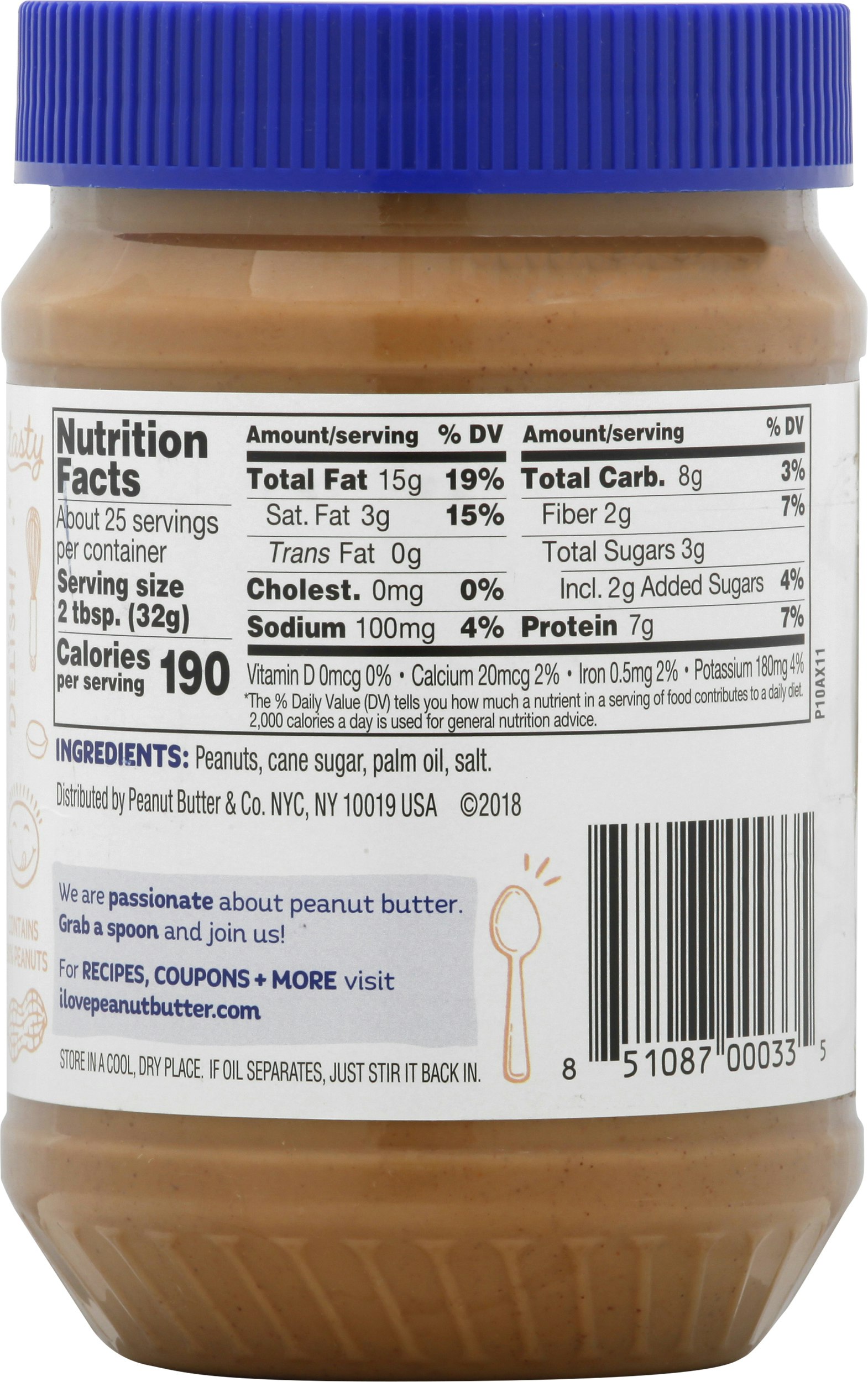 Peanut Butter & Co Peanut Butter Smooth Operator 28 oz (Pack Of 6)