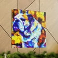 thumbnail image 6 of English Bulldog Dreaming - Canvas, 6 of 10