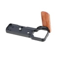 thumbnail image 3 of Manejo de soporte en forma de L agarre de madera portátil liberación rápida ergonómica para la cámara ZV-E10, 3 of 9