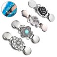 thumbnail image 2 of Vintage Sweater Shawl Clips Retro Cardigan Collar Clips 4pcs, 2 of 5