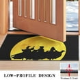 thumbnail image 4 of oldsin Festive Fairy Movie Character Witch Pattern Kitchen Mat Halloween Door Mats Room Children Kitchen Rug Buffer Non-Slip Scraping Sand Absorbing Water Drain Three Witch Doormat 30" X 17", 4 of 6