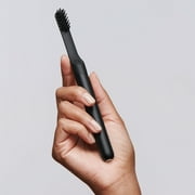 Quip Adult All-Black Plastic Full Head Smart Rechargeable Electric Toothbrush