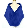 thumbnail image 6 of Aofany Faux Fur Shawl Women Winter Faux Scarf Wrap Collar Shruging for Lady Poncho Wedding Dinner Party for Women Shawl Wraps for Women, 6 of 7