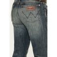 thumbnail image 4 of Wrangler Men's Retro Dark Knight Medium Wash Stretch Slim Straight Jeans - 112318445 33W x 36L  US, 4 of 4
