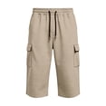 thumbnail image 4 of Dresfit Mens Cargo Shorts Long Baggy Shorts Summer 2026 Drawstring Multi Pockets Fishing Bermuda Shorts Relaxed Fit Stretch Lightweight Running Bottoms S, 4 of 9