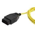 thumbnail image 4 of Cable de interfaz Ethernet a OBD2 para módulos de línea de datos ESYS ENET que ocultan la herramienta de diagnóstico de programación para la Serie 1 3 5 7 F, 4 of 8