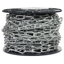 Campbell 0722087 Loop Chain 255 lb Working Load Limit #2/0 Low Carbon Steel Zinc