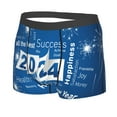 thumbnail image 2 of Kll Happy New Year 2024 Men'S Cotton Boxer Briefs Underwear-Medium, 2 of 9