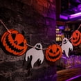 thumbnail image 6 of 1 Pack Halloween Banner 118 Inch Hanging Decoration Halloween Party Decor for Indoor Outdoor Home Spooky Ghost Pumpkin Decorations, 6 of 6