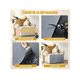 thumbnail image 3 of Protector De Pared/sofá/tapete Para Gatos color gris, 3 of 4
