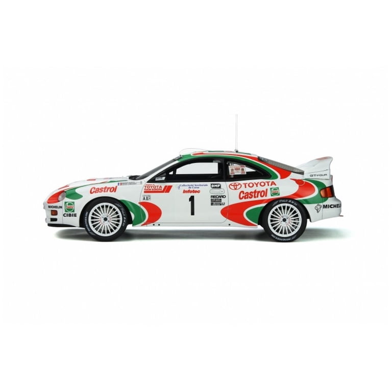 1995 Toyota Celica GT Four ST205, White with Red and Green