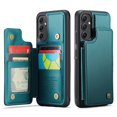thumbnail image 1 of Funda para Samsung Galaxy A54 5G con tarjetero, funda tipo cartera para hombre y mujer con bloqueo RFID, funda de piel resistente con cierre magnético y función atril, a prueba de golpes, 1 of 10