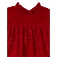 thumbnail image 2 of Wonder Nation Toddler Girls Holiday Lace Dress, Sizes 18M-2T, 2 of 3