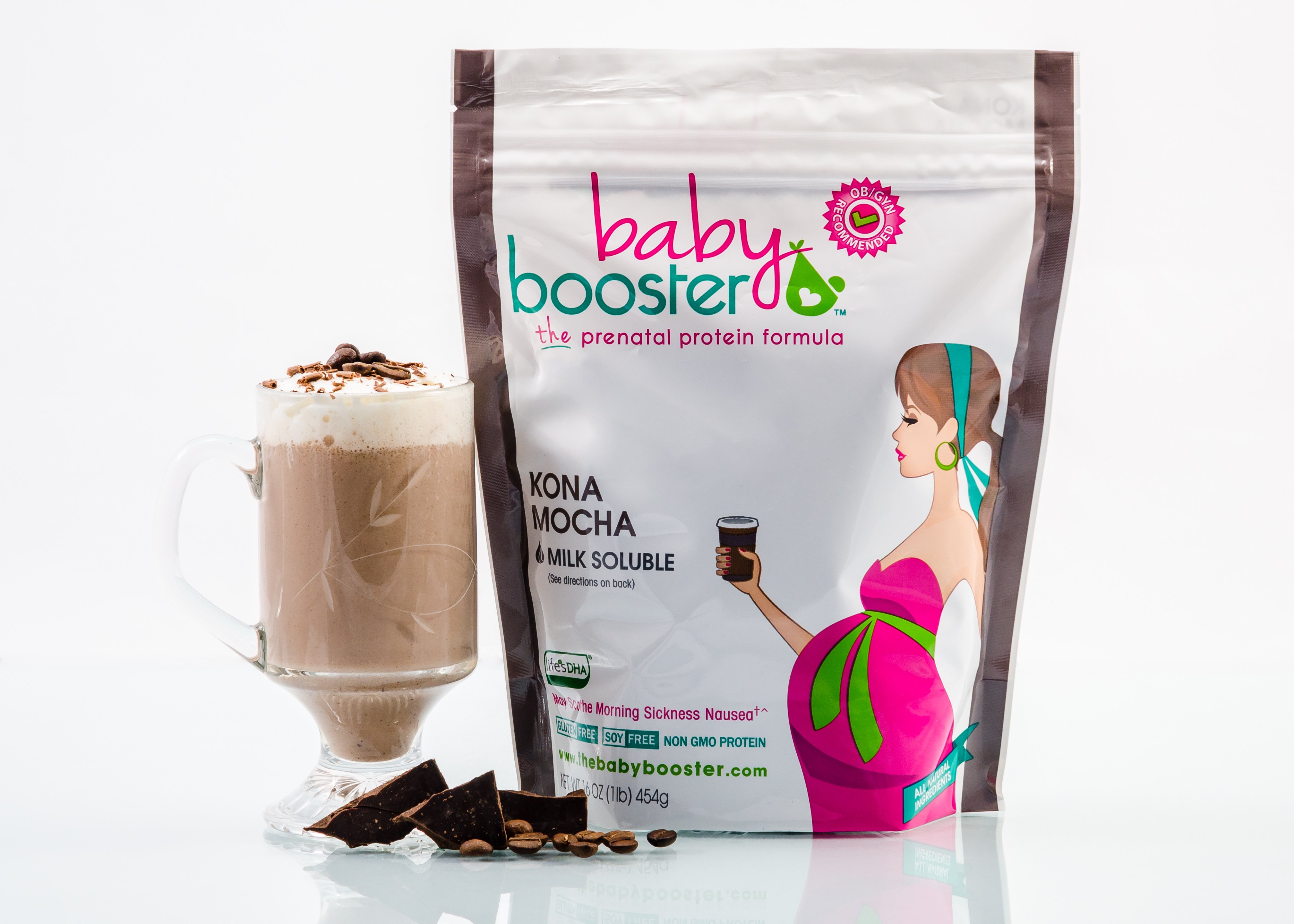 Kona Mocha Prenatal Shake Ships Same Day