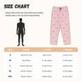 thumbnail image 4 of Lsque Pig Polka Dot Print Women's Pajama Pants, Lounge Pant - Comfortable Home Wear,Elastic Waistband, Stylish Design-Small, 4 of 9