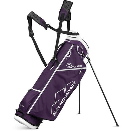 Sun Mountain 2 Five Womens Stand Golf Bag 2017 Purple White Sun Mountain 2 Five Womens Stand Golf Bag 2017 Purple White