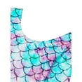 thumbnail image 6 of WIBACKER Kid Girls Gymnastic Leotard Long Sleeve Mermaid Scale Sparkly Ballet Dance One Piece Outfit, 6 of 13