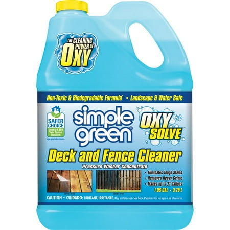 Simple Green Oxy Solve Deck and Fence Pressure Washer Concentrate