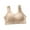 Beige, variant on Lace Bras for Women Fashion Bra Solid Vest Camisole Breathable Push Up Tops Underwear V-Neck Seamless Bra Feature Hook and Eye Closure Wire-Free Bra Style Y-97 , Black