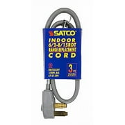 Satco 3 FT 3 Wire Replacement Range Cord