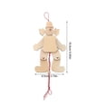 thumbnail image 2 of Wooden Marionette Puppet Clown Toy 6Pcs for Pretend Play and Parties, 2 of 5