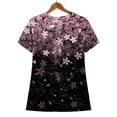 thumbnail image 7 of Dyfzdhu 250th Anniversary Usa Shirt T Shirts For Women Fashion Daily Casual V Neck Short Sleeve Tops Loose, 7 of 7