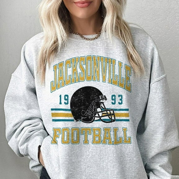 Jacksonville Football Vintage Sweatshirt, Football Game Day Gift For Fan