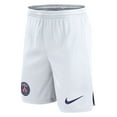thumbnail image 2 of Men's Nike White Paris Saint-Germain 2023/24 Away Stadium Performance Shorts, 2 of 3
