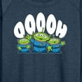 thumbnail image 3 of Toy Story - Three Aliens - Women's Lightweight French Terry Long Sleeve Shirt, 3 of 5
