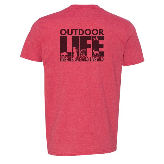 Wildlife Outfitters Men's ' Outdoor Life' Hunting & Fishing Sportsman T-Shirt