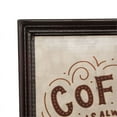 thumbnail image 6 of Noble House Evanston Inspirational Coffee Wall Art in Brown, 6 of 11