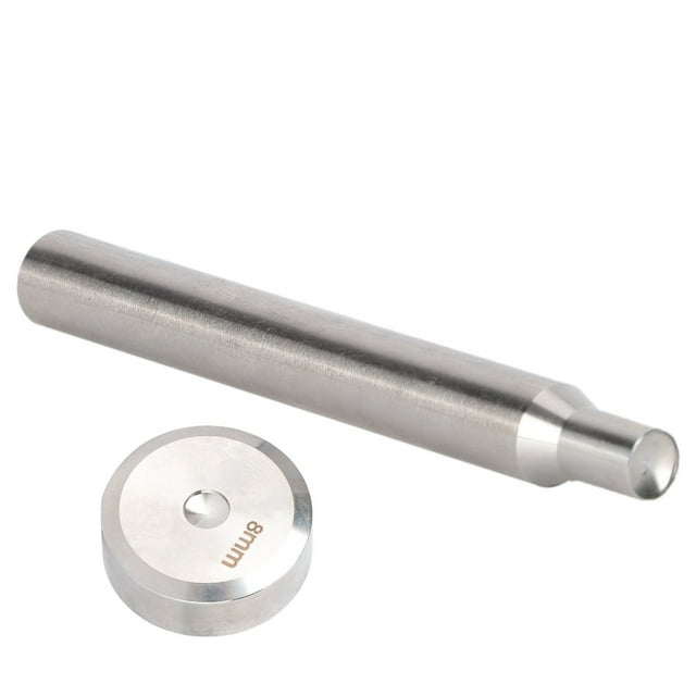 8mm Rivet Fixing Tool, Strong Durable Rivet Setting Tool For Leather Craft Professionals Hobbyists For DIY Leather Craft Button Installation