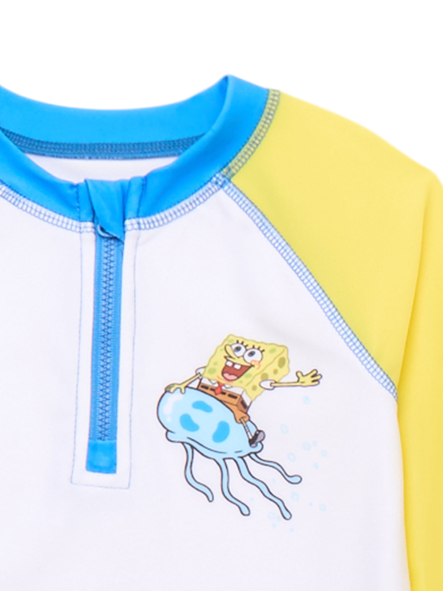 Character Toddler Boy Long- Sleeve Rash Guard and Swim Trunks, 2-Piece, Size 12M-5T