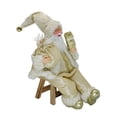 thumbnail image 6 of Sardfxul 14'' Sitting Santa Claus Figurines Christmas Figure Decoration Hanging Xmas Tree, 6 of 17
