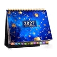 thumbnail image 2 of 2027 Desk Calendar with Floral Monthly Planner Design, Elegant Desktop Calendar for Home Office Decor, Teachers Day Gift, 2 of 4