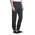 thumbnail image 2 of Hanes Mens EcoSmart Fleece Jogger Sweatpant with Pockets, S, Charcoal Heather, 2 of 2