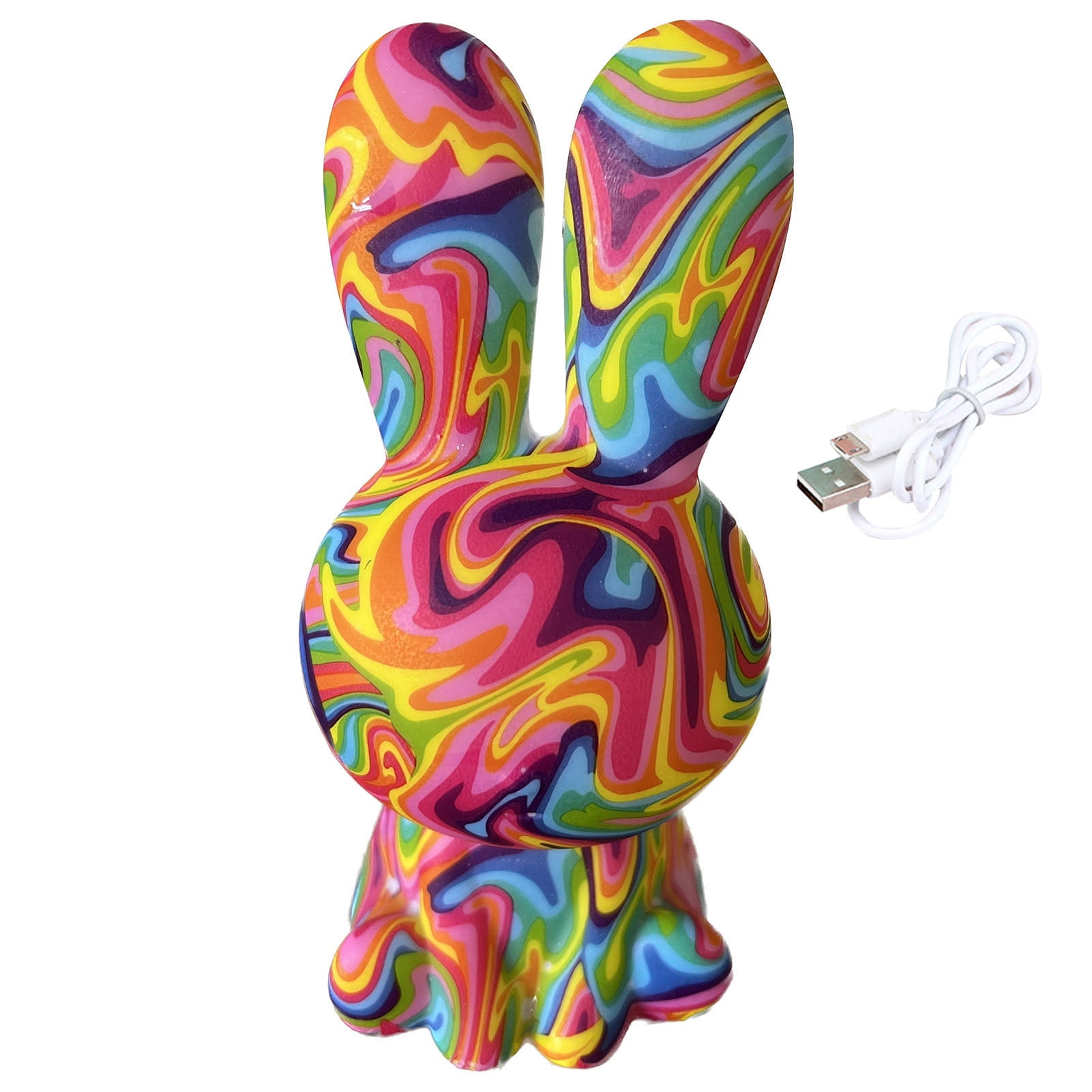 Lomubue LED Rabbit Light Creative Shape Adorable Appearance Lighting ...