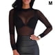 thumbnail image 4 of Camiseta Básica Qarigey Manga Larga Negro M Type3 NO3, 4 of 6